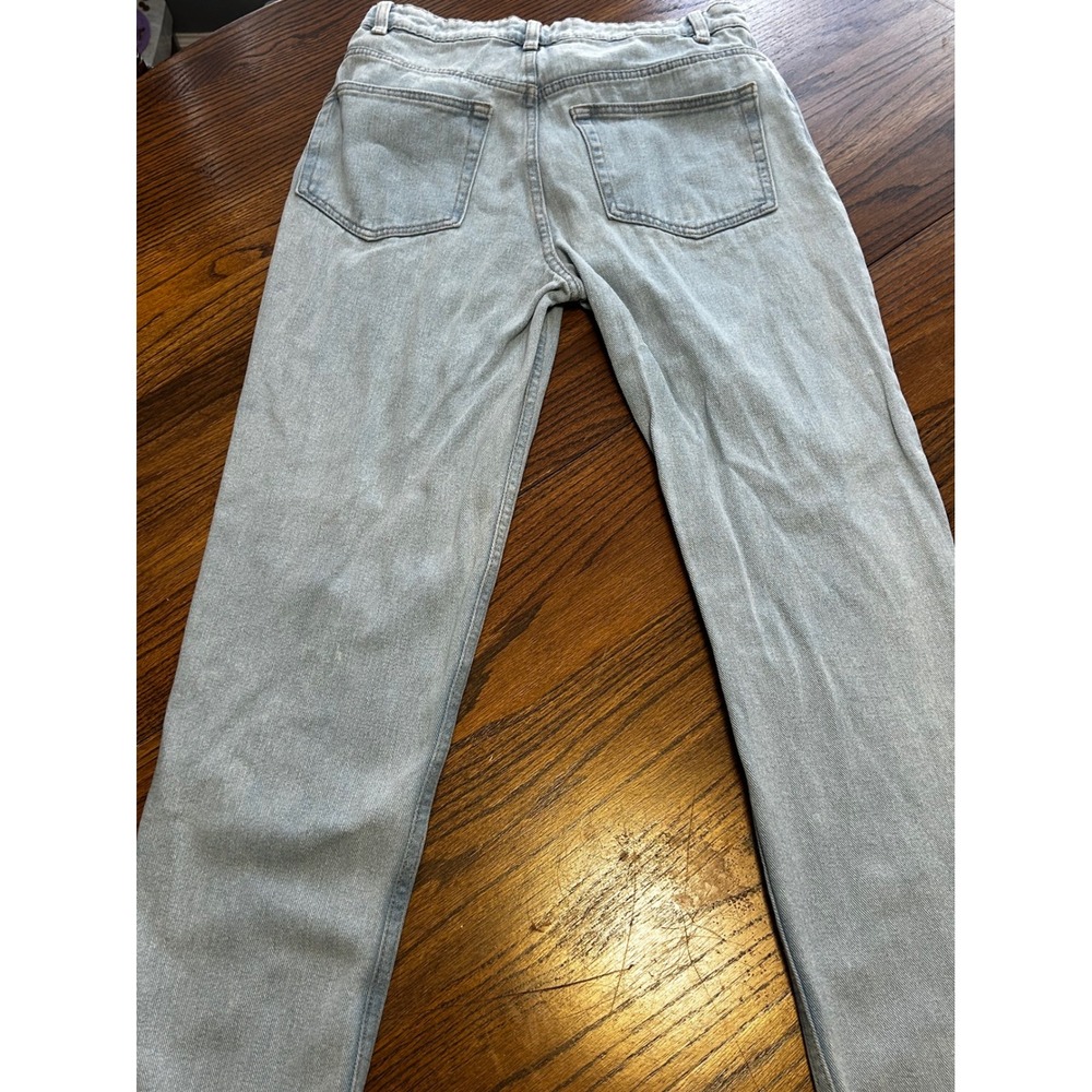 Refuge Denim Light Wash Mom Jeans High Rise Size 07 Light Blue Relaxed Fit - Picture 5 of 6